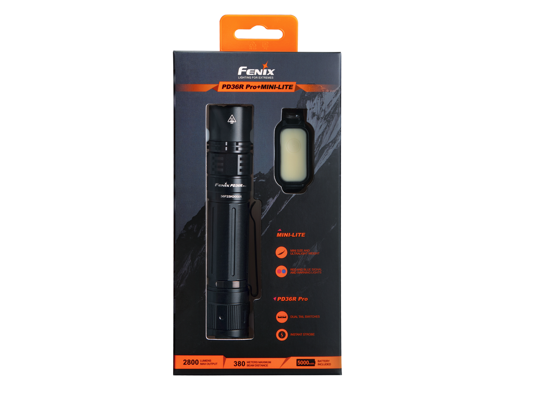 Fenix pd36r pro flashlight